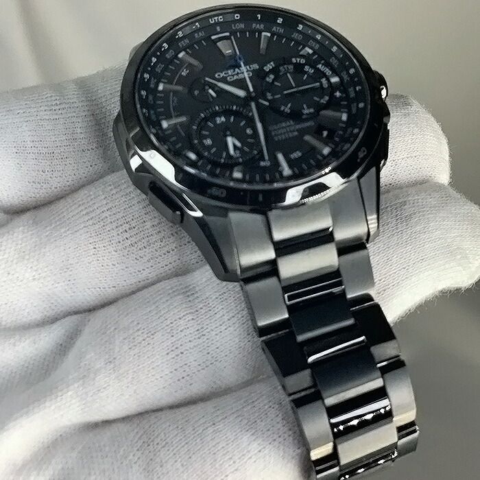 カシオ オシアナス メンズ OCW-G1000B-1AJF 保証書完備 カシオ  