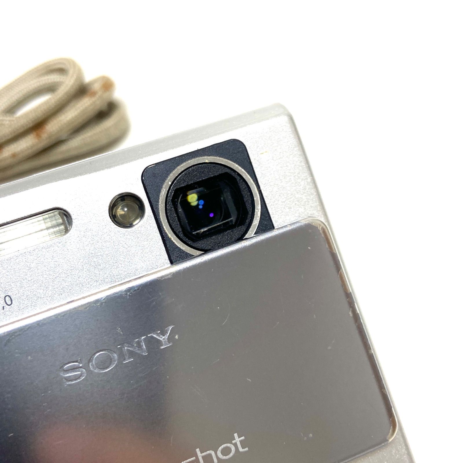 SONY Cyber-shot DSC-T7 ジャンク シルバー コンパクトデジタルカメラ