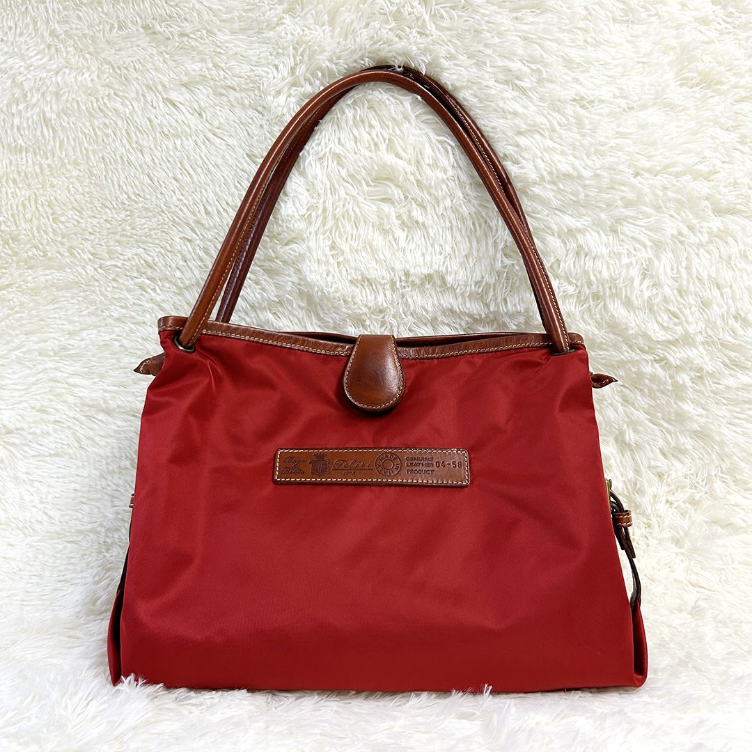 Felisi フェリージ ナイロン／レザートートバッグ 「絶版品」 - メルカリ