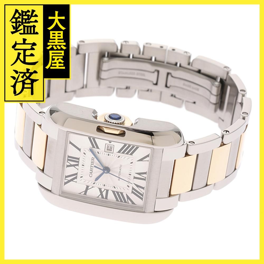 Cartier カルティエ 　タンクアングレースＬＭ　イエローゴールド　ステンレス　W5310047【430】2147200497303