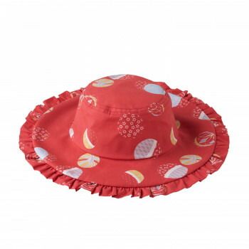 和装デザインハット ～TEMARI～ レッド K60-15105