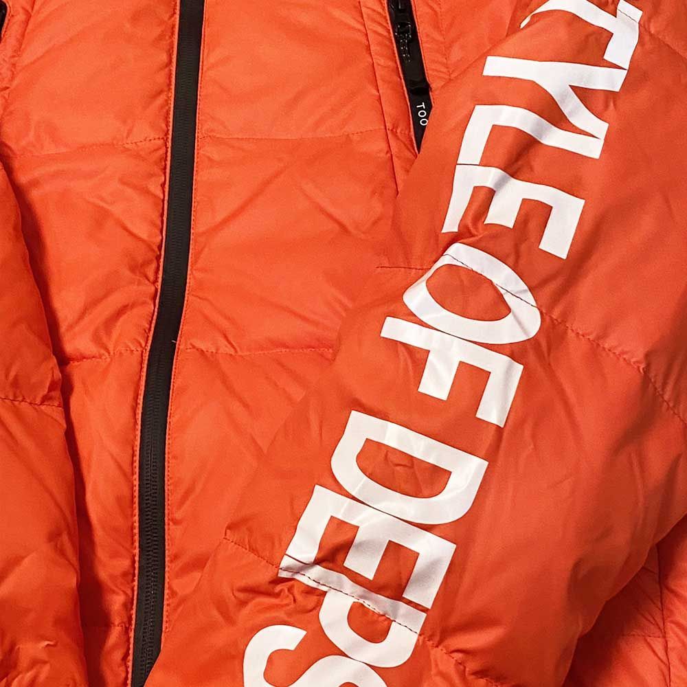 deps×square【デプス×スクエア】　ダウンジャケット【超美品】 Mサイズ DEPS デプス x SQUARE スクエア DOWN JACKET (ORANGE) ダウン