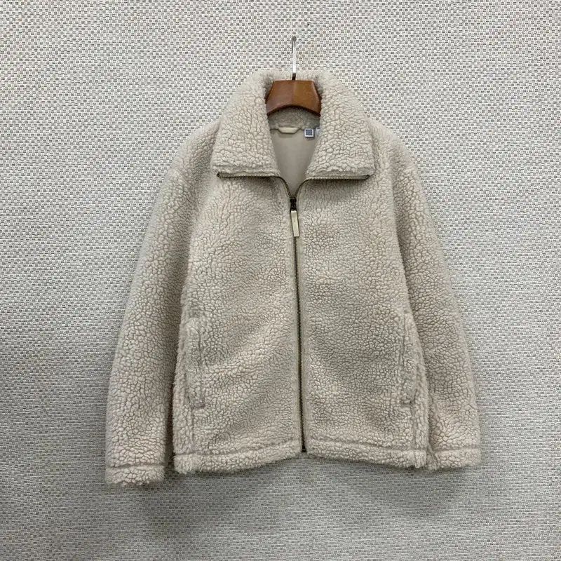 UNIQLO(ユニクロ) U LEMAIRE(ルメール) イドンフィ 着用 ボアフリース フリース ジャケット 95 C00483