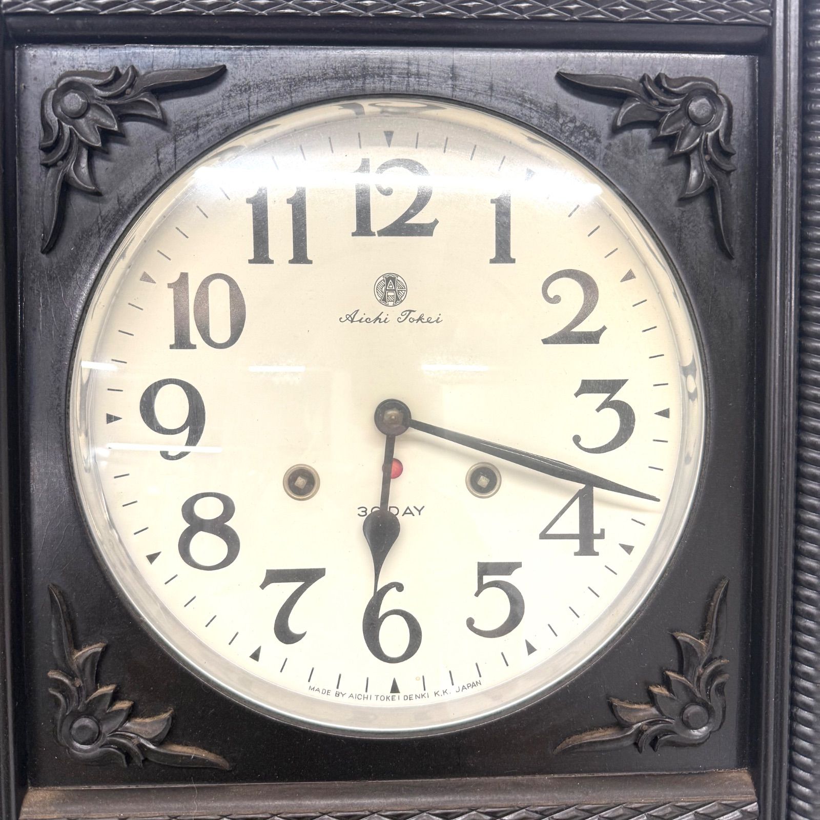 ネジ巻式 壁掛時計 アイチスーパーエイト30DAY 【公式通販】