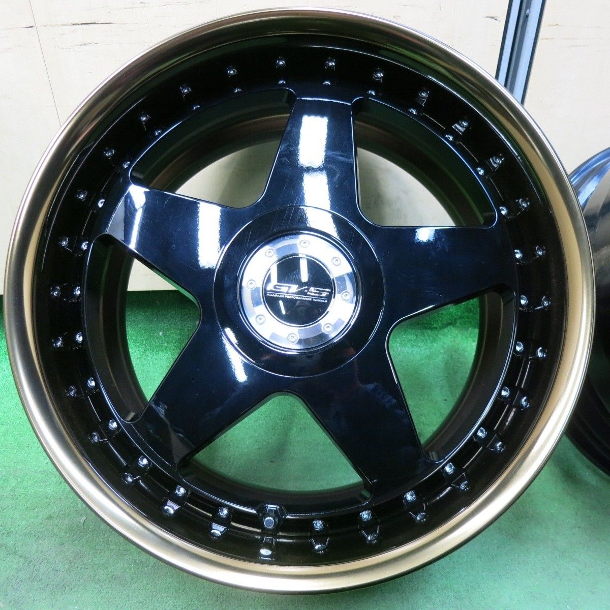 激 デモ品 WORK AIMGAIN GVS GV S ホイール 19インチ 19 8 5 J 9 エイムゲイン PCD 100 H ホ