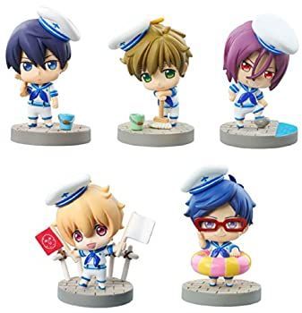 【】【非常に良い】ぷちきゃらランド Free! ぷちっとマリンスタイル編 (BOX) 約55mm PVC製 塗装済み完成品フィギュア