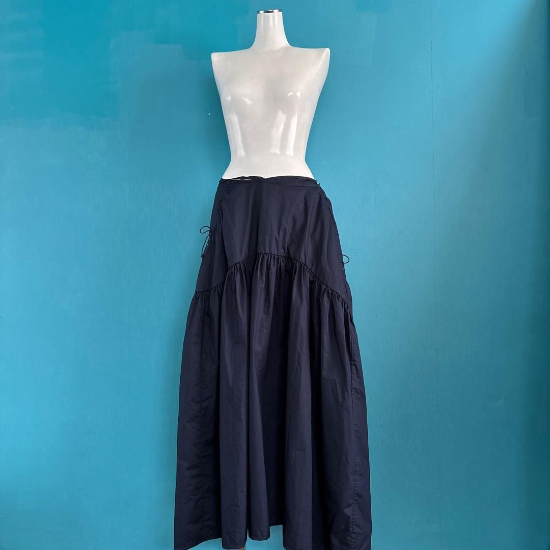 1478 CECILIE BAHNSENセシリーバンセン LILLYリリースカート ネイビー フ スカート