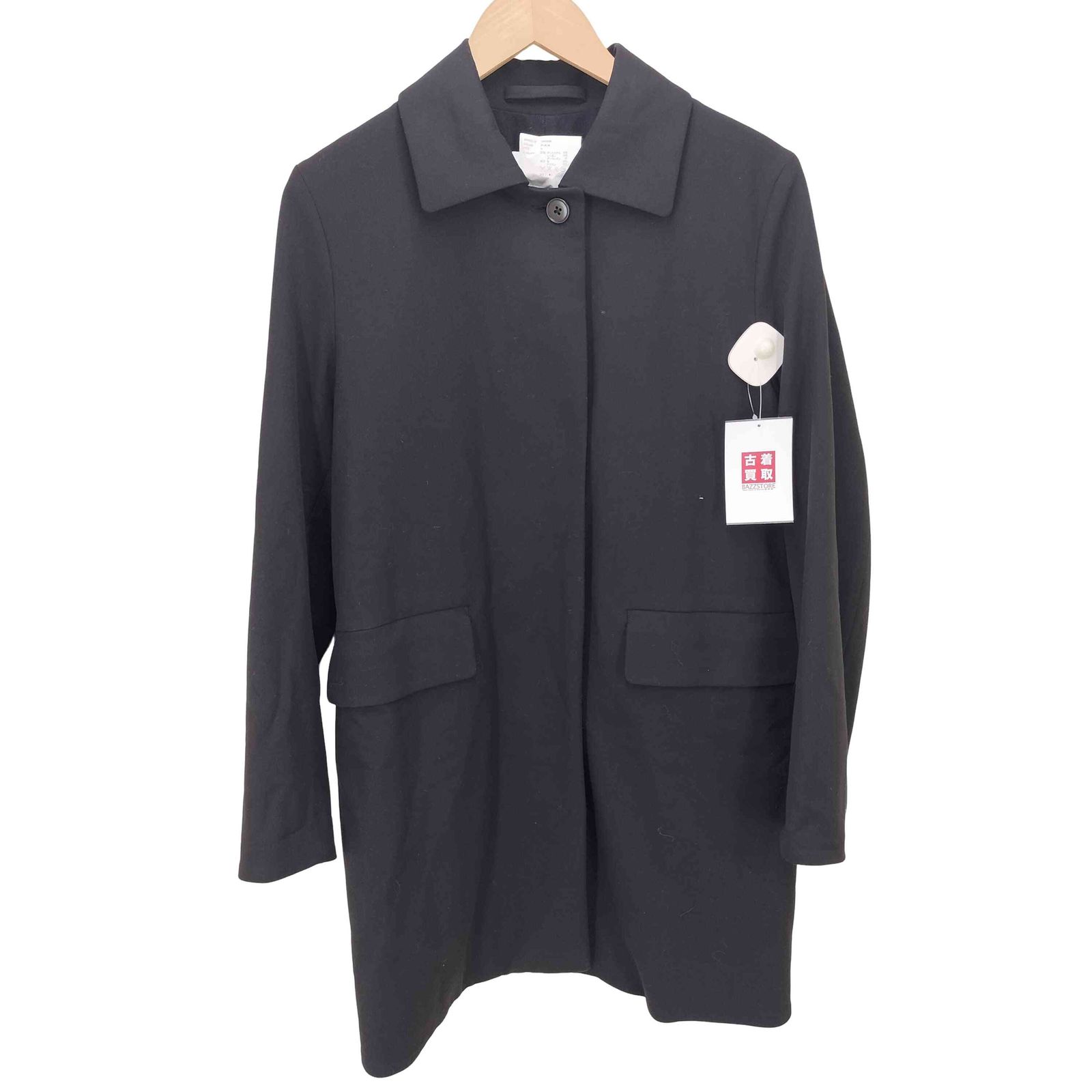 ヤエカコンテンポ YAECA CONTEMPO 比翼ステンカラーコート レディース JPN S