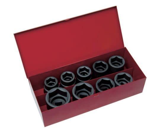差込角19.0mm_9個組 TRUSCO トラスコ インパクト用ソケット9個組セット 差込角19.0mm T69SET