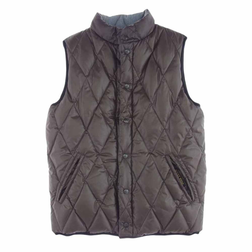 ウエストライド WEST RIDE  REVERSIBLE QUILTING VEST リバーシブル キルティング ベスト 38【中古】