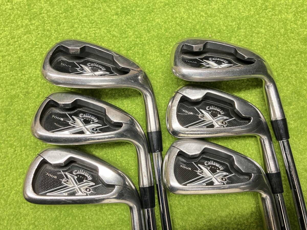 Callaway X-20 TOUR N.S.PRO 950GH X STIFF 4.6.7.8.9.P 6本