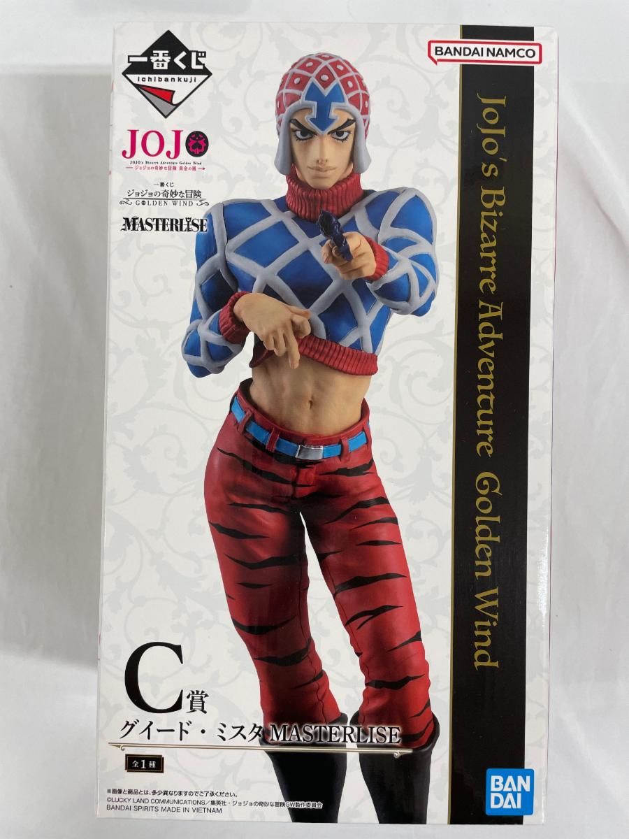 未開封】C賞 グイード・ミスタ MASTERLISE 一番くじ ジョジョの
