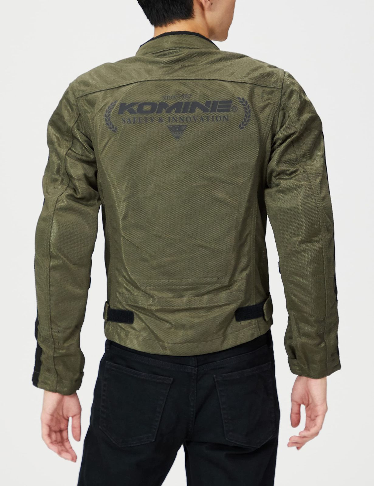 KOMINE バイク用ジャケット 07-1191 メンズ Neo Olive M
