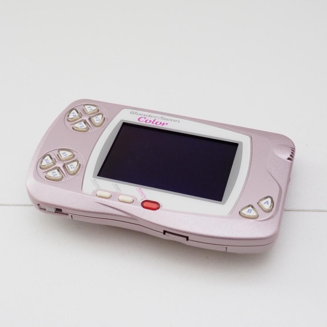テレビゲーム ワンダースワン カラー 本体 パールピンク バンダイ BANDAI