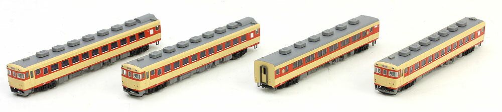 【新同】KATO 10-1600 キハ58系パノラミックウィンドウ4両セット② KATO】 10-1600 キハ58系(パノラミックウインドウ) 4両セット