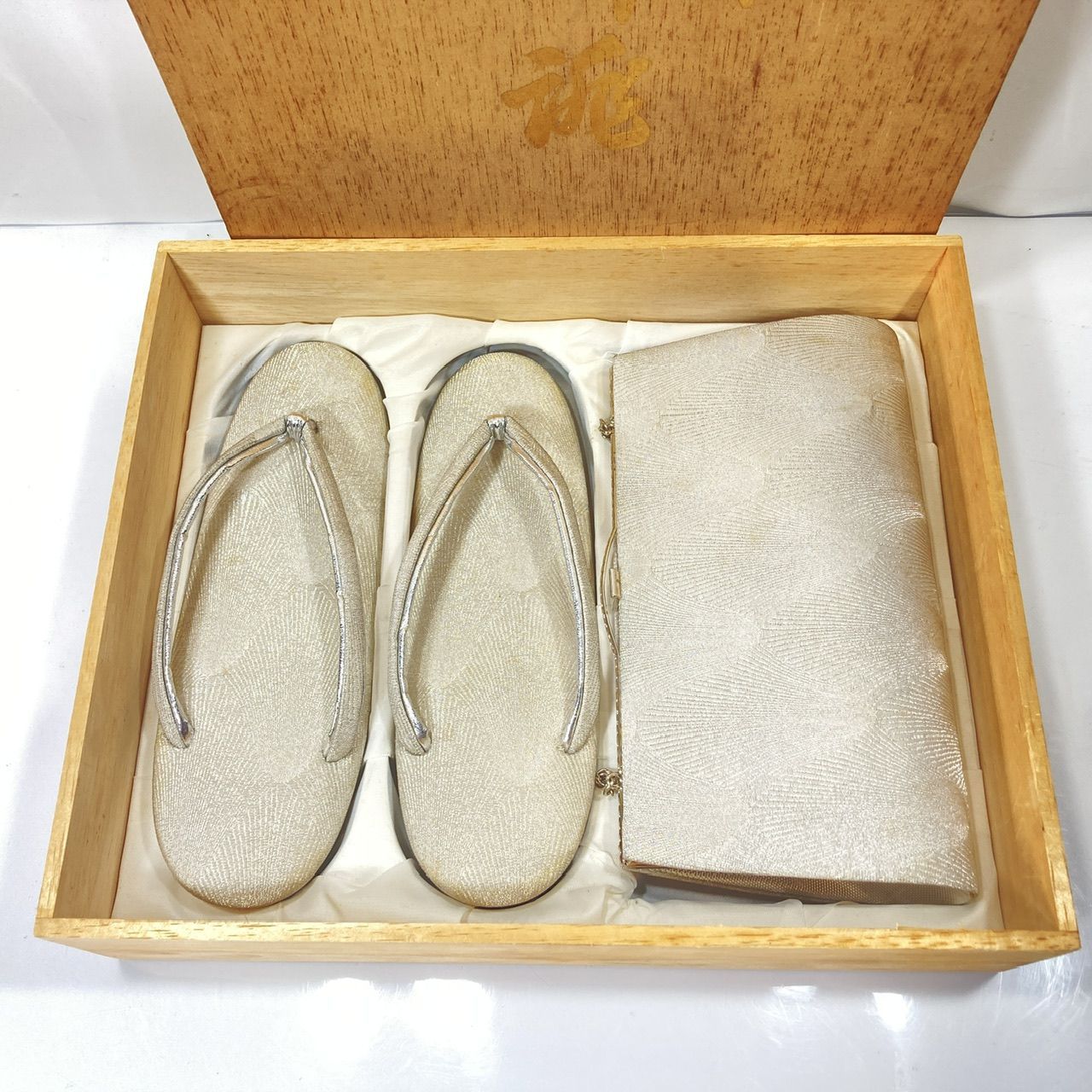 和装小物 草履・バッグセット (管理番号：OKU8486/D3-80) - メルカリ