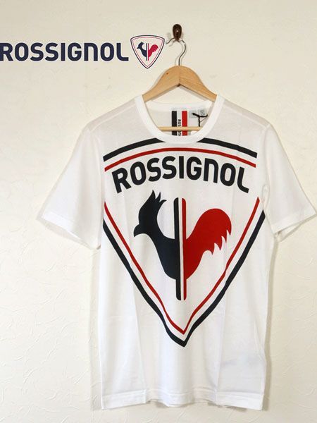 新品未使用タグ付き rossignol メンズ Tシャツ