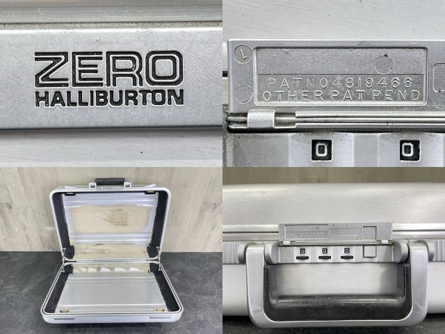 アタッシュケース【中古】ZERO HALLIBURTON ゼロハリバートン アルミ トランクケース 約46×14×35cm /57709 - メルカリ