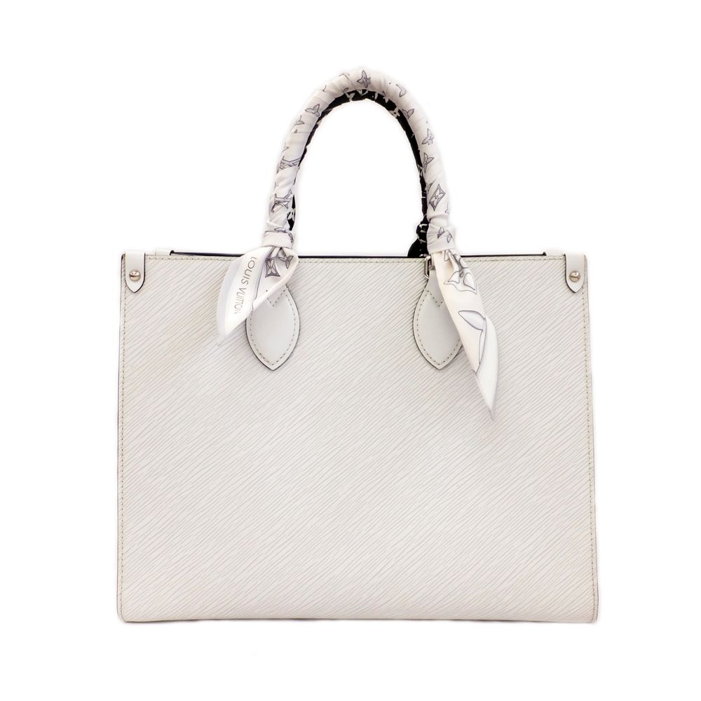 Louis Vuitton エピレザー ハンドバッグ ホワイト