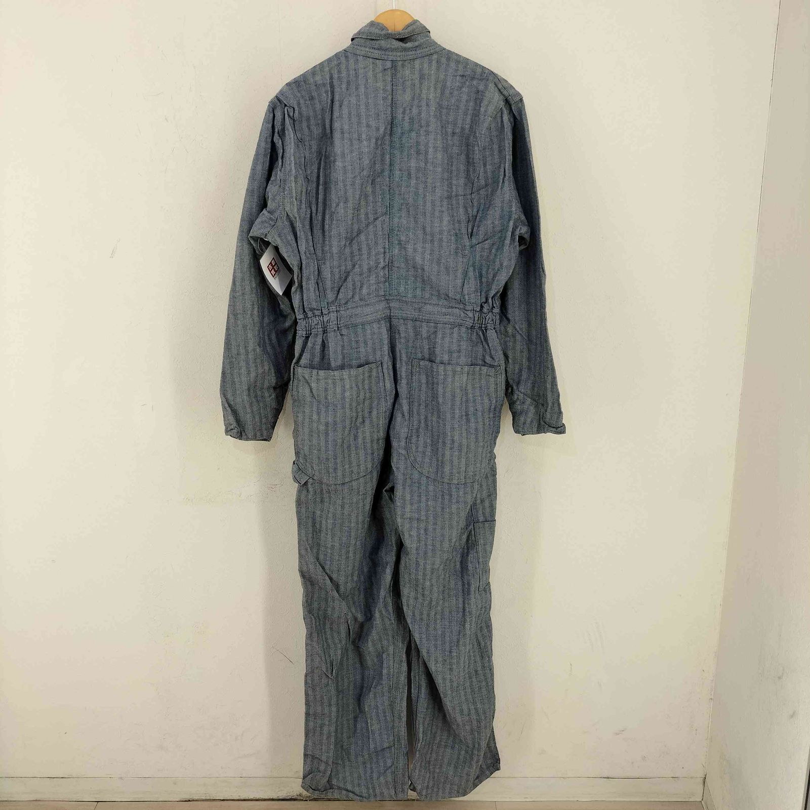 70s 美品 ビッグマック JC PENNY ヘリンボーン柄 オーバーオール