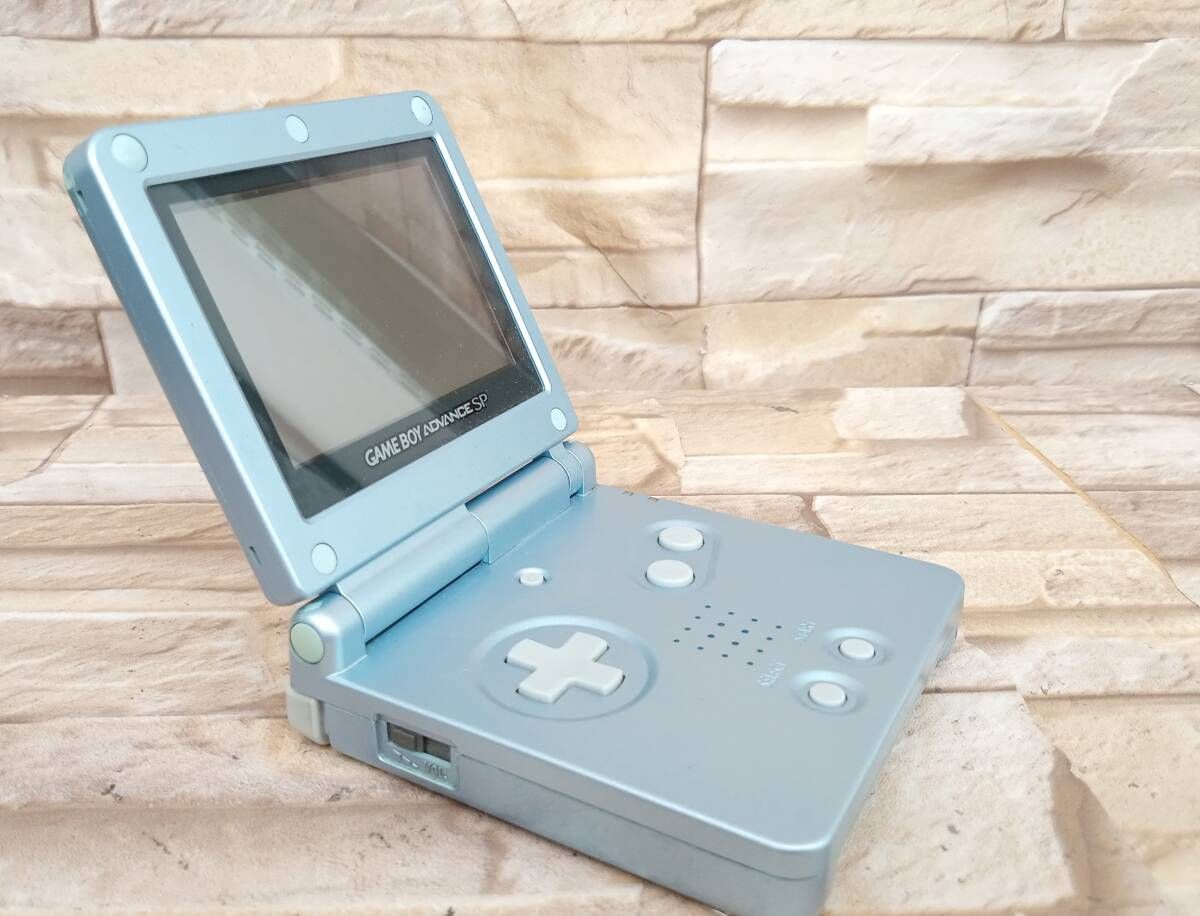 ゲームボーイアドバンスSPパールブルー ゲームボーイアドバンスSP