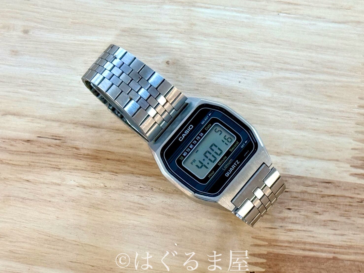 1980年代製造 CASIO ヴィンテージカシオ メンズウォッチ 動作確認済 1980年代製造 CASIO ヴィンテージカシオ メンズウォッチ 動作