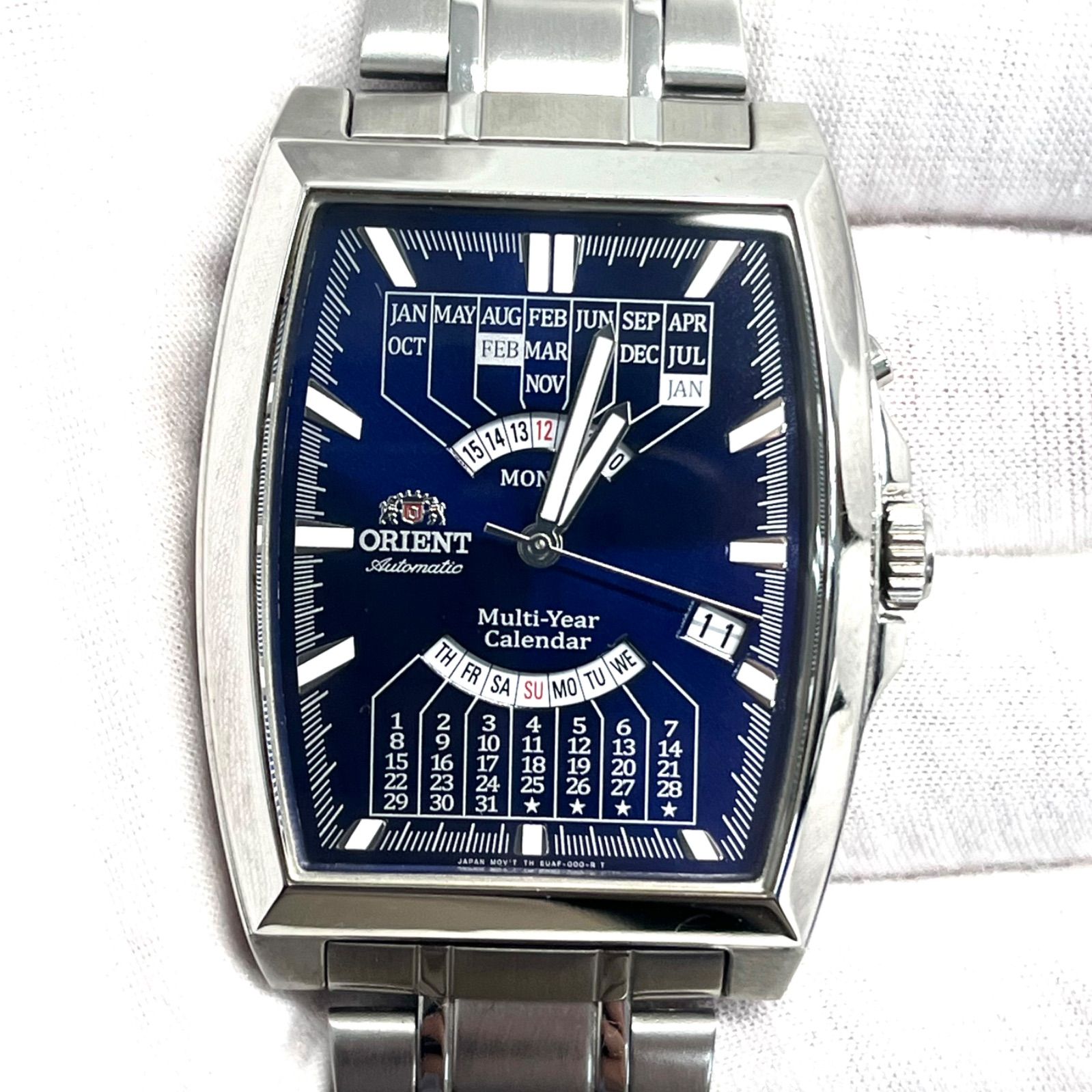 美品】ORIENT オリエント 腕時計 自動巻き EUAF-C0-A メンズ AT