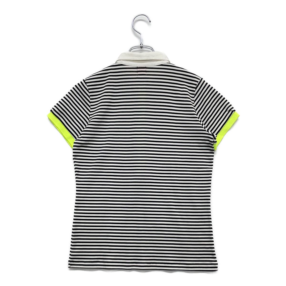 archivio ポロシャツ38サイズ 新品未使用 中古 レディース アルチビオ archivio 半袖ポロシャツ 38(M) 白×黒