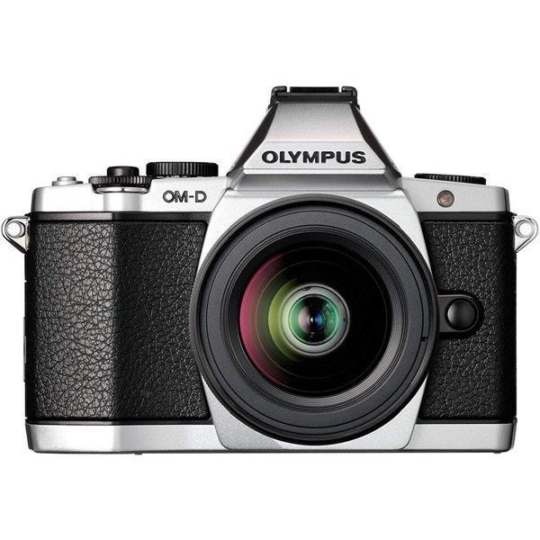 オリンパス OLYMPUS OM-D E-M5 レンズキット シルバー E-M5 LKIT