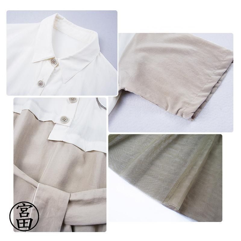 シフォンワンピース