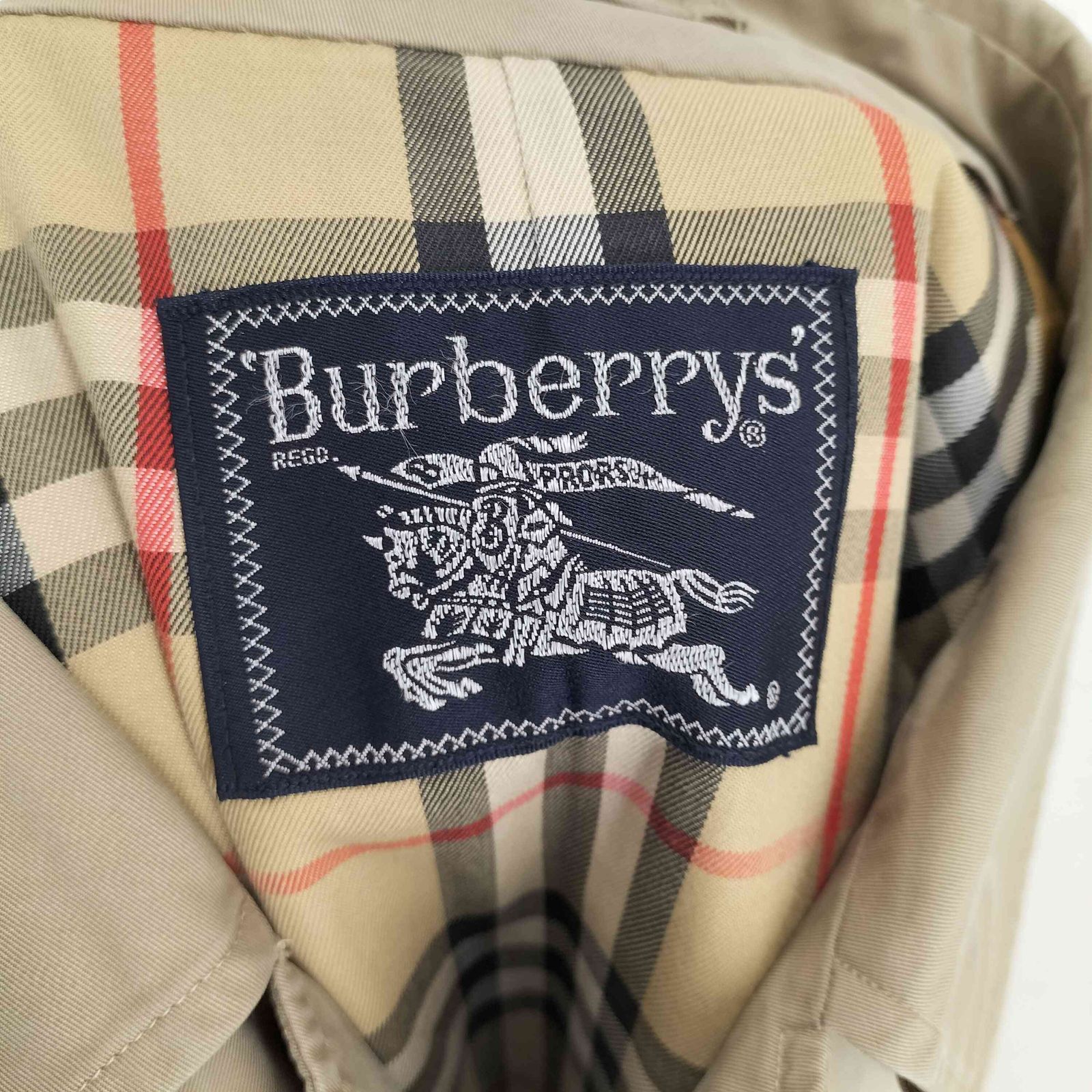 BURBERRYS バーバリーズ 裏地バーバリーチェック コットン トレンチ