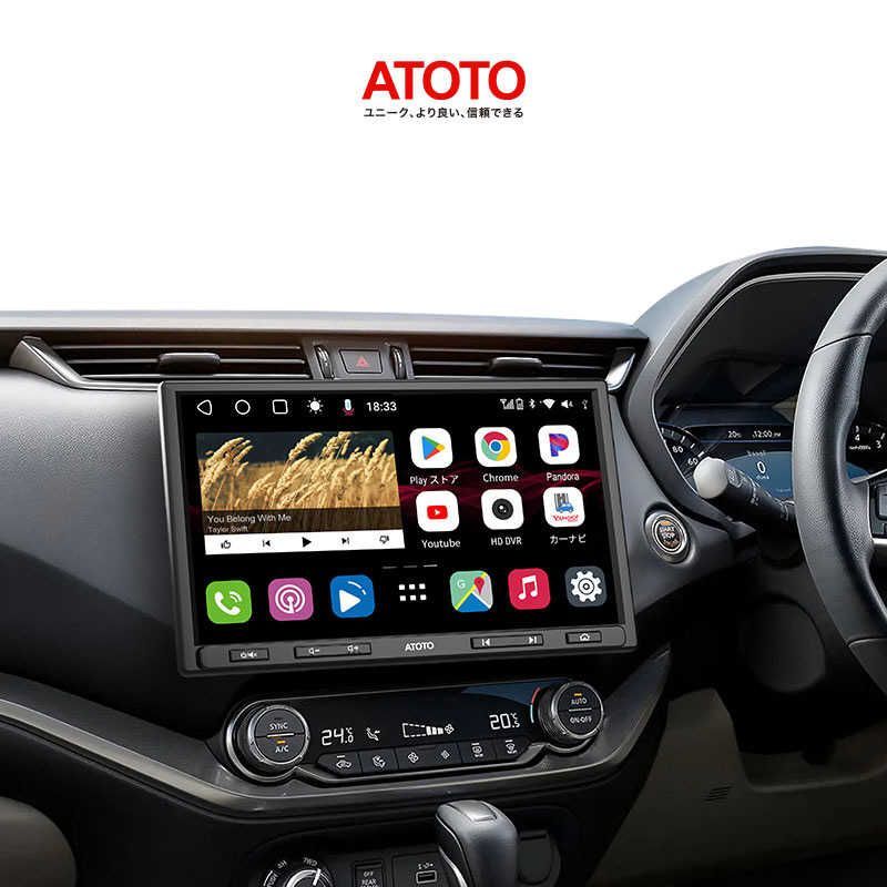 未開梱 ATOTO カーナビ 10型 |Bluetooth対応 S8G1104PR-A