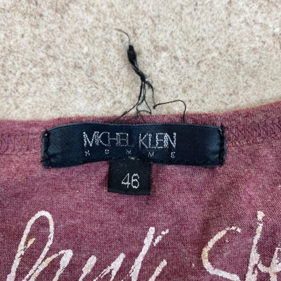 MICHEL KLEIN HOMME ギャル男 平成初期 フェアリーグランジy2k 英字 Tシャツ