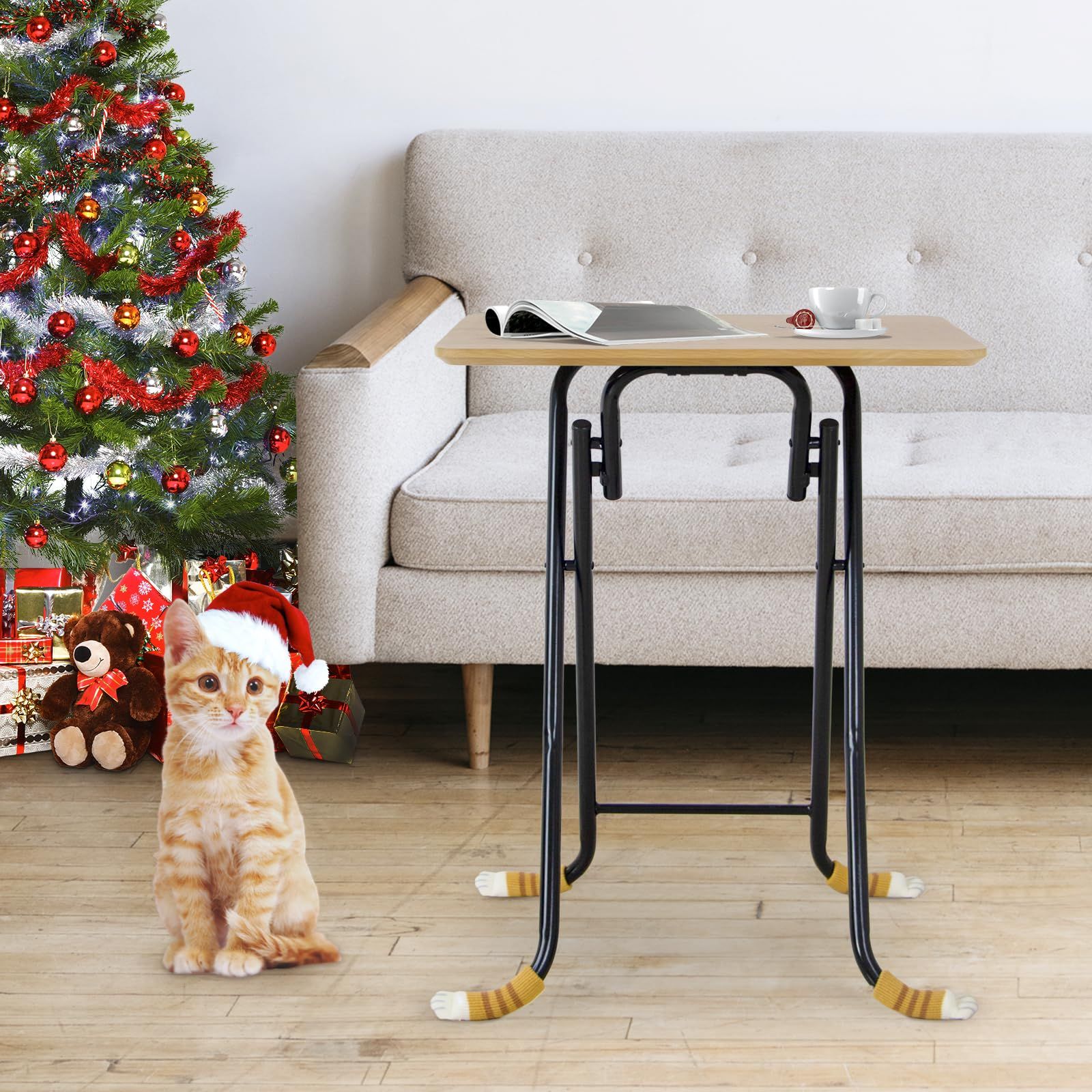 在庫処分#726 ミニバー　サイドテーブル　イタリア製 サイドテーブル 脚カバー付き 取り外し可能 テーブル 折りたたみ