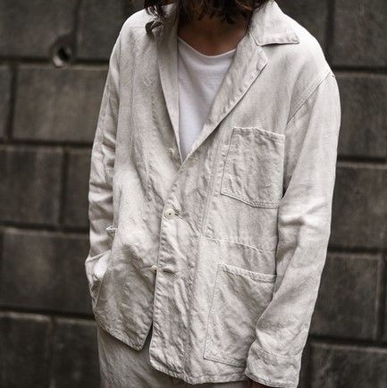 COMOLI Linen 1938 Jacket 2 M01-01012 - メルカリ