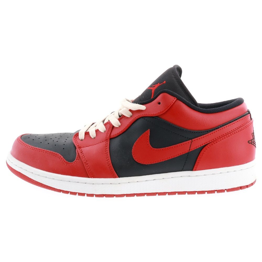 NIKE (ナイキ) AIR JORDAN 1 LOW GYM RED エアジョーダン 1 ロー ジムレッド ローカットスニーカー ブラック/レッド US13/31cm 553558-606