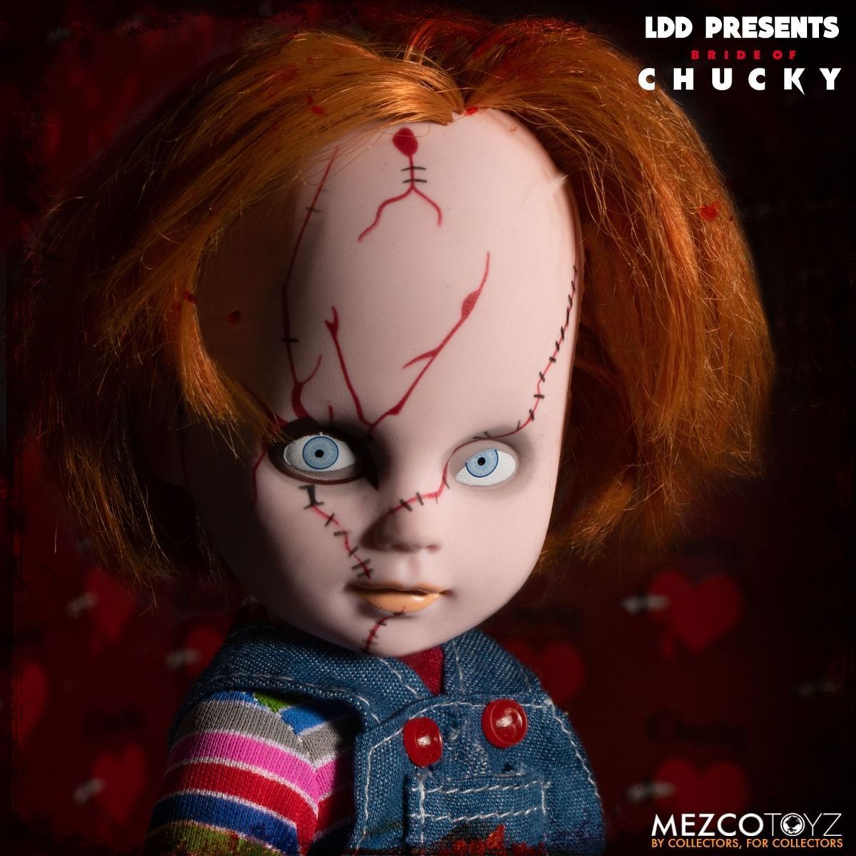 チャッキー ティファニー リヴィング・デッド・ドールズ フィギュア Living Dead Dolls CHUCKY & TIFFANY MEZCO  - メルカリ