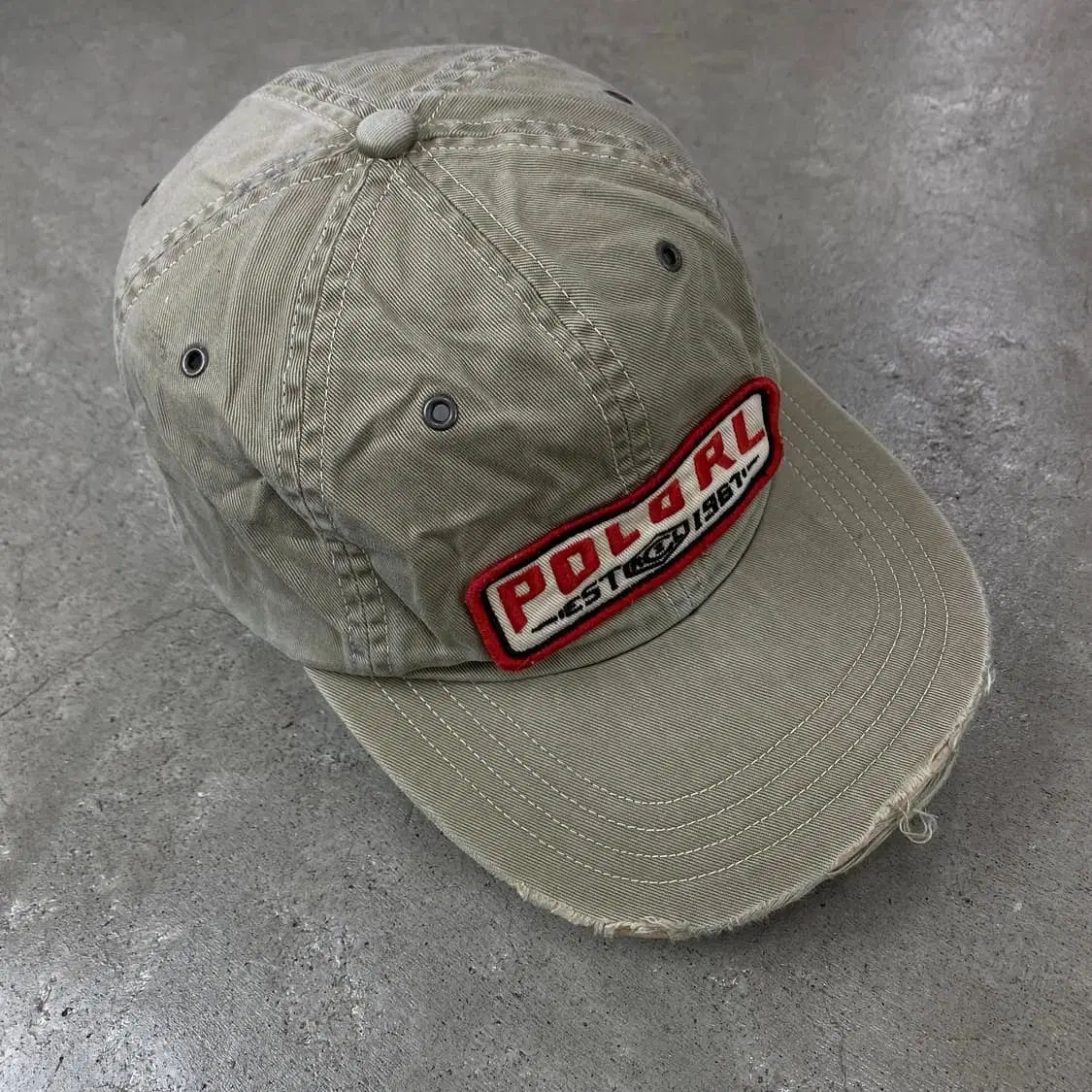 【雷市場（ポンジャン）商品韓国直送】 POLO Ralph Lauren（ポロ） Ralph Lauren(ラルフローレン) ロゴ ベージュ ボールキャップ