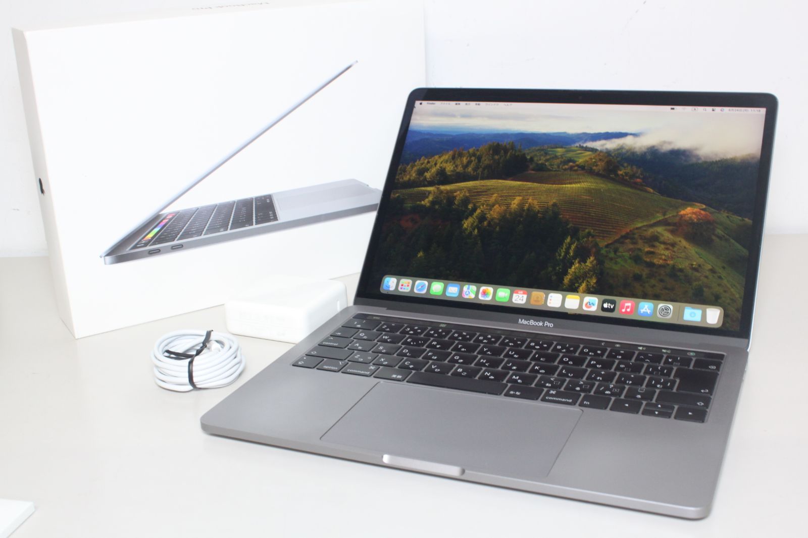 【超美品】MacBook Pro 13インチ MR9Q2J/A A1989 MacBook Pro Macbook 13インチ 2018 MR9Q2J/A スペースグレイ