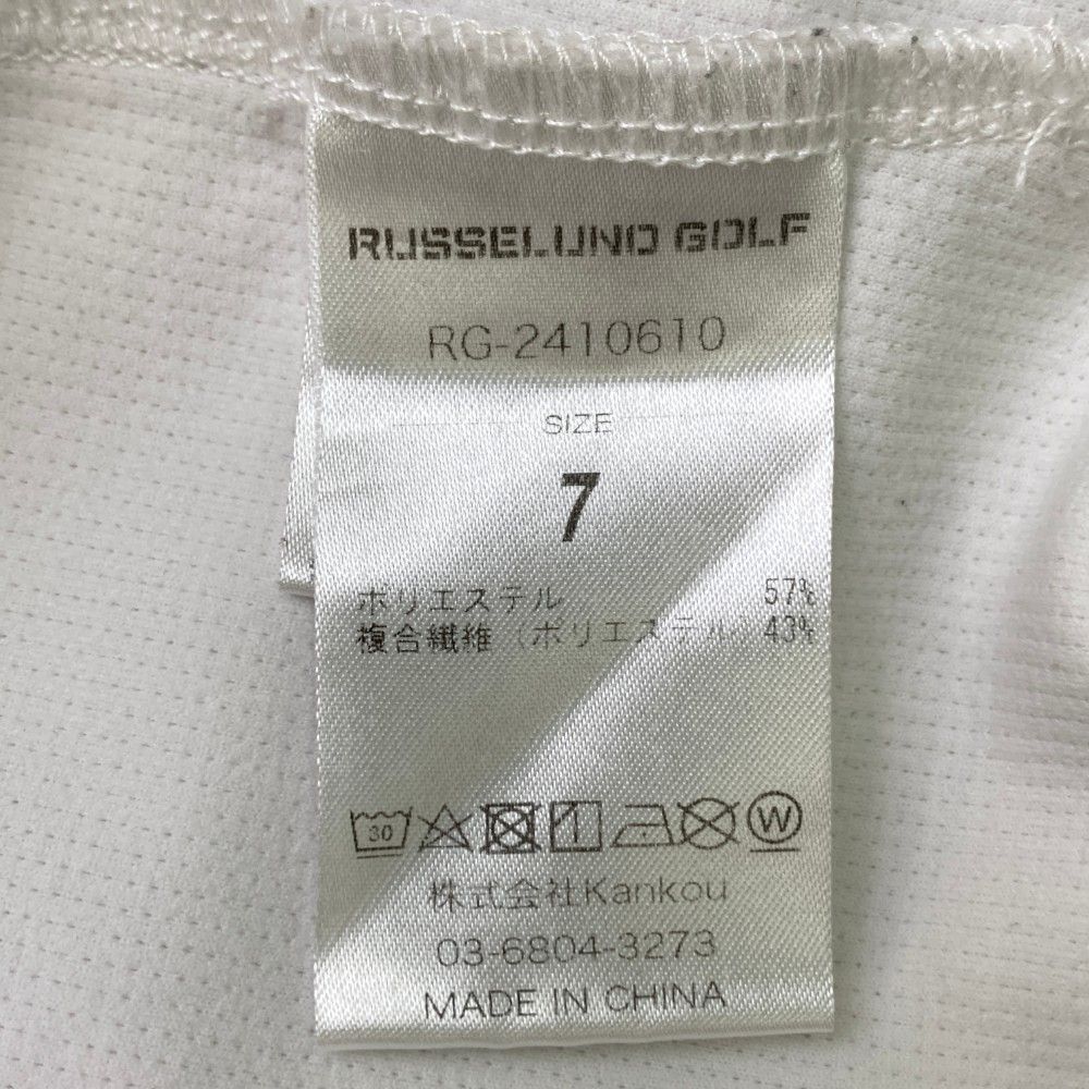 ラッセルノ★半袖ハイネックシャツ サイズ：7 RUSSELUNO ラッセルノ 2024年モデル ハイネック 半袖T