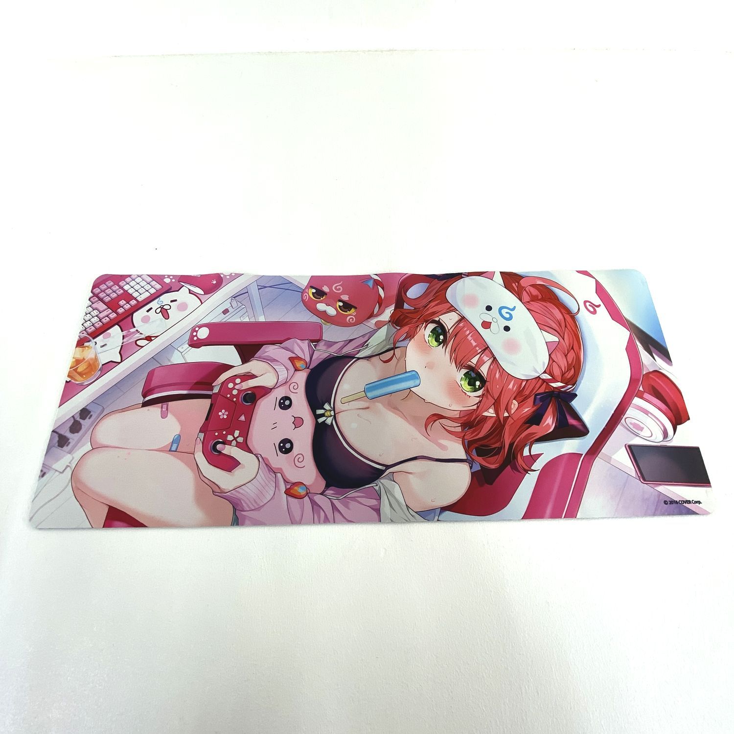【★加古川物流】【中古・未開封品】さくらみこ 活動6周年記念 ワイドラバーマット     ホロライブ 【718】 ☆加古川物流】【中古品】さくらみこ 活動6周年記念 ワイド