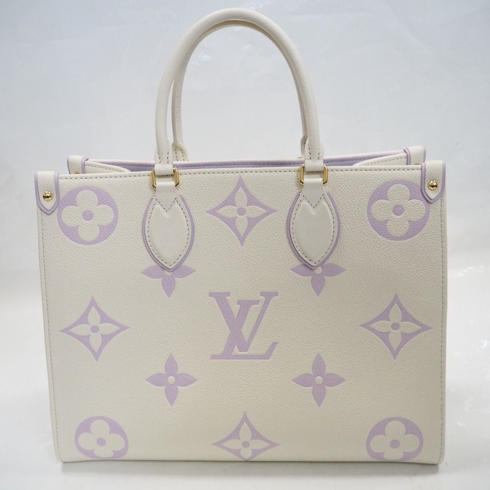 Th550061 ルイ・ヴィトン トートバッグ バイカラー オンザゴー MM