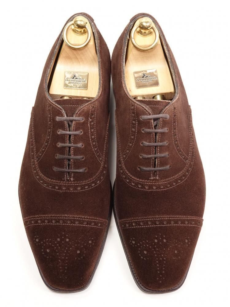 449 / 0822 極上 エドワードグリーン アスキス ASQUITH ダークブラウン