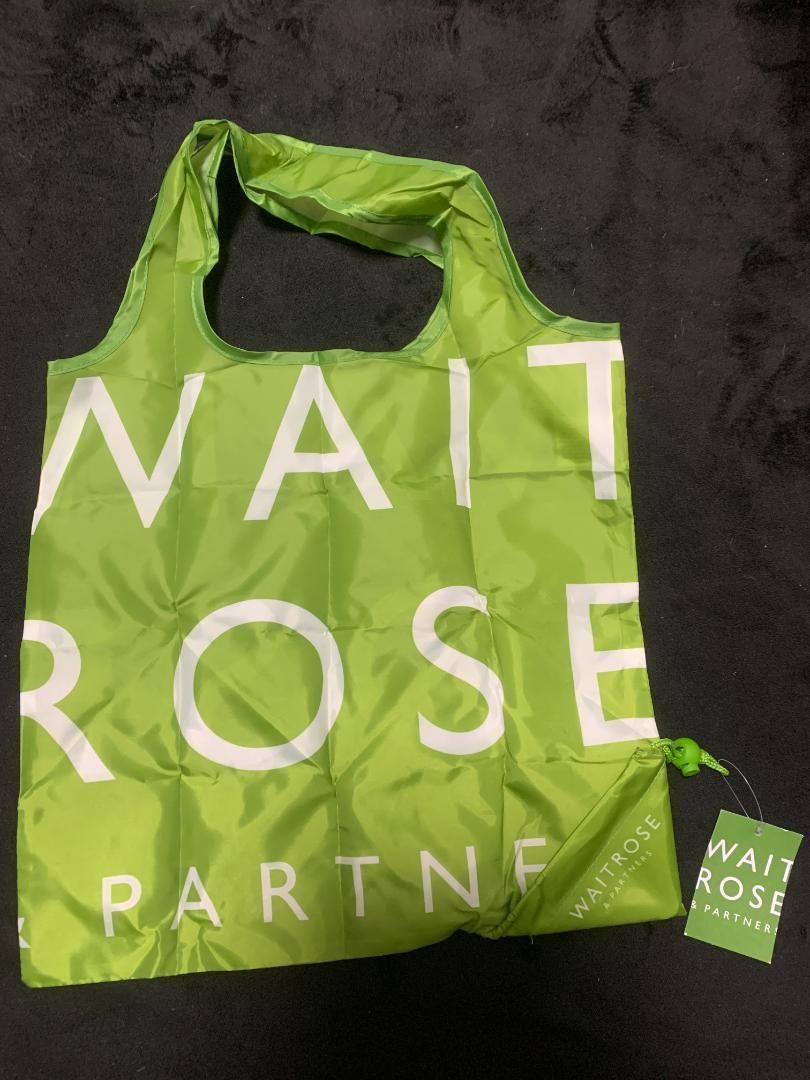 人気メーカー・ブランド Waitrose ウェイトローズ 三角エコバッグ 英国