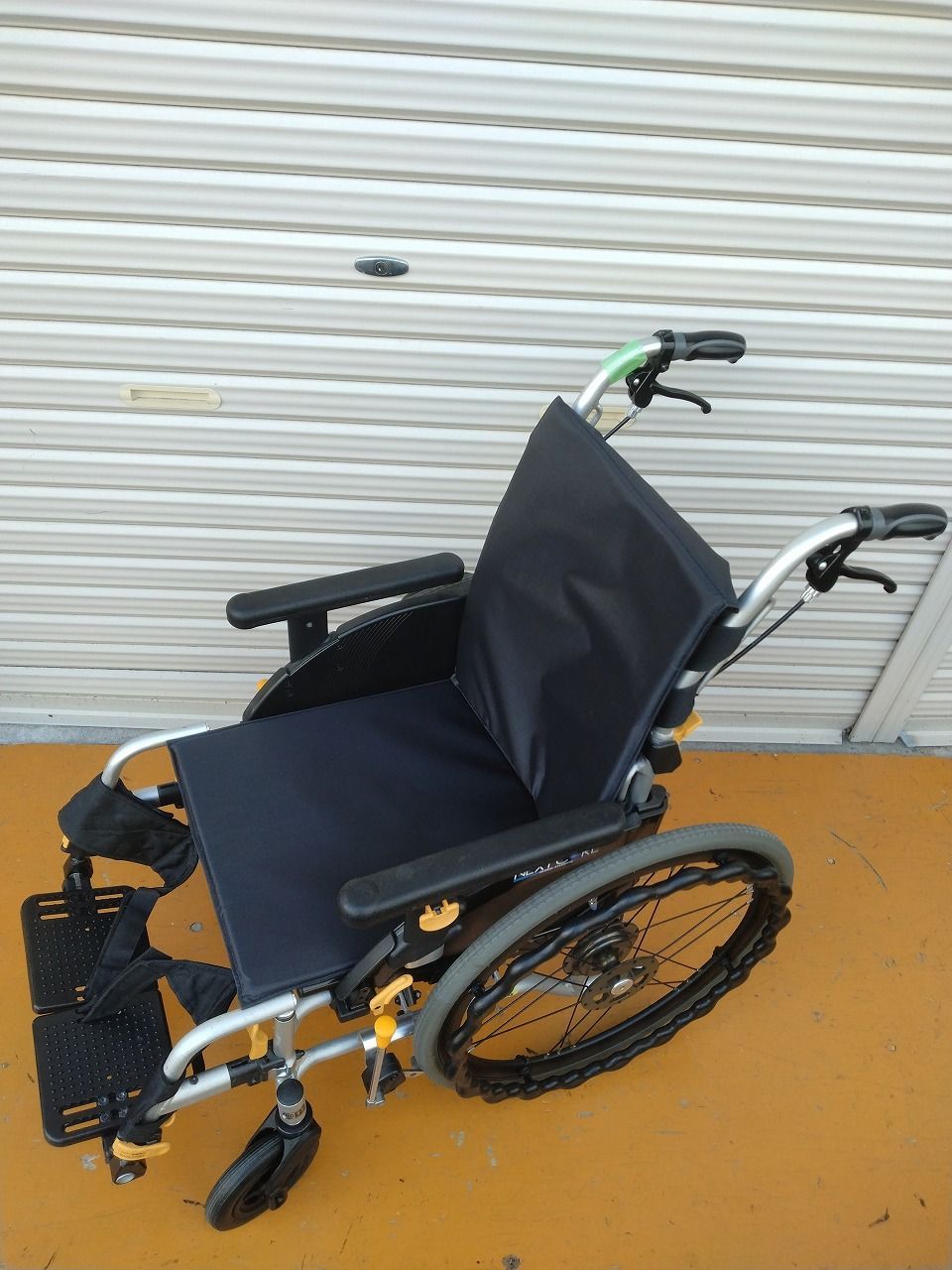ECO-201 松永製作所 アルミ製自走式車椅子 スタンダードタイプ
