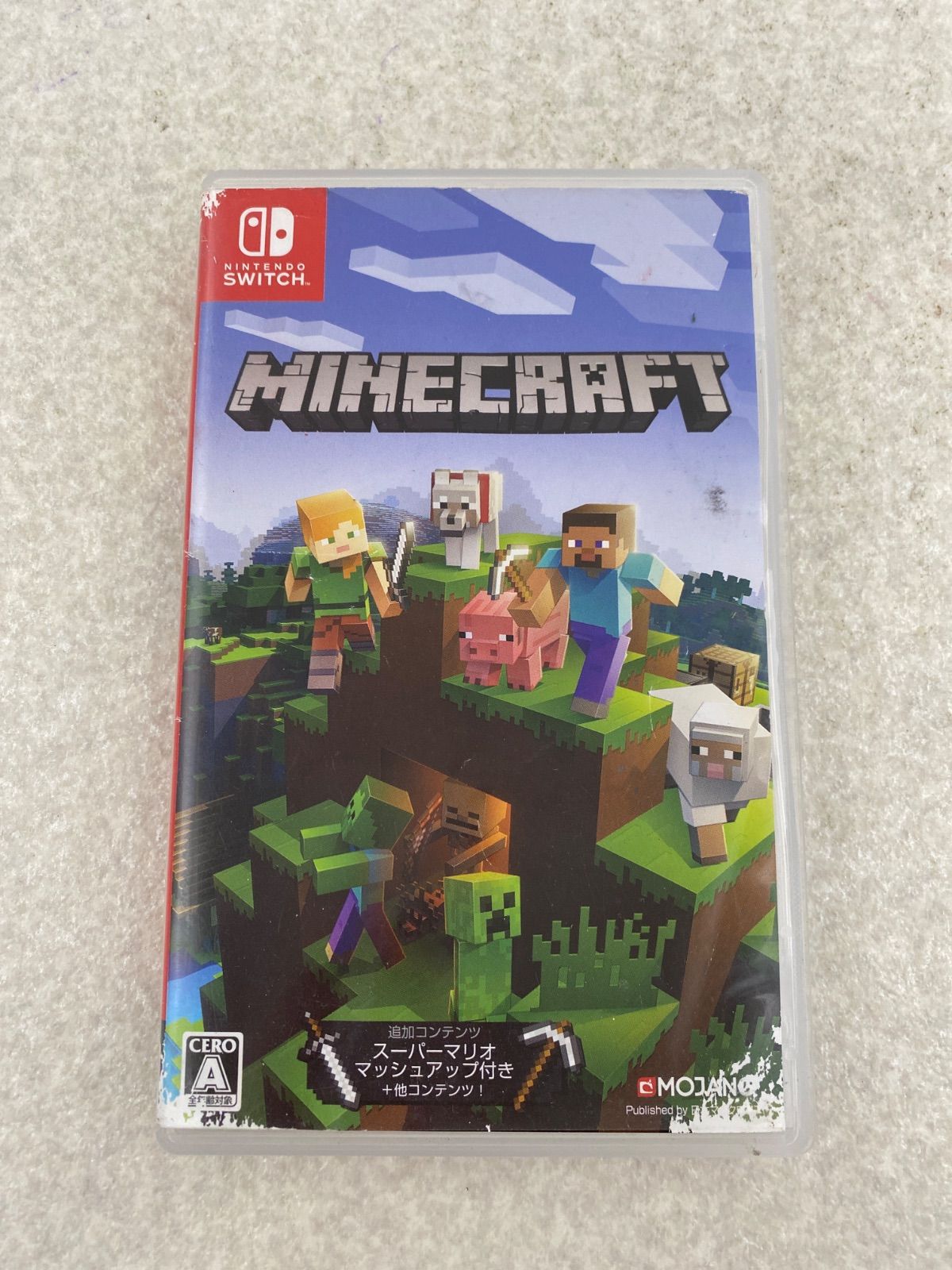 Switchソフト　まとめ売り　スプラピクミン2K23スマブラスイスポマイクラ マイクロソフト Switch Minecraft Legends（マインクラフト
