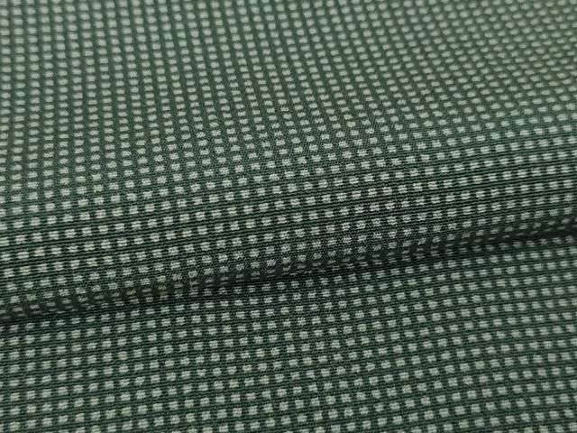 平和屋本店□極上 江戸小紋 角通し 藍鼠色×千草鼠色 逸品 DZAA5227kh5