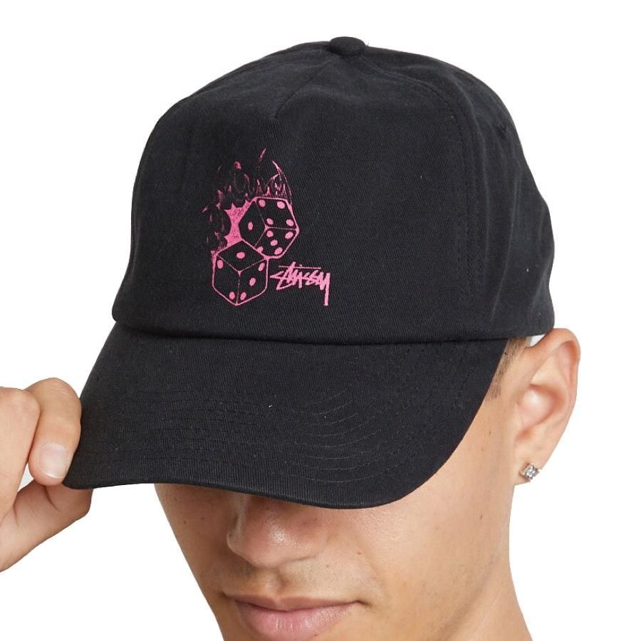 Stussy Flame Dice Low Pro Cap キャップ - メルカリ