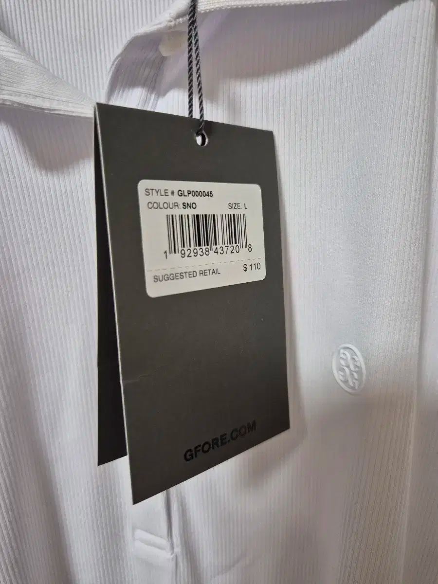 G FORE ジーフォア ゴルフ 半袖 Tシャツ 白 L WHITEMONARCHHOTEL_COM