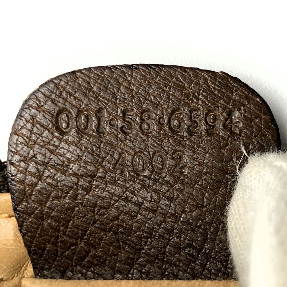 GUCCI グッチ オールドグッチ 001 58 ショルダーバッグ ブラウン 茶色